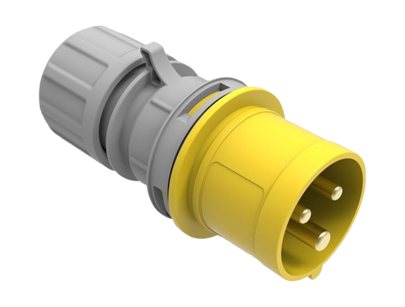 CEE Straight Plug 16A 110V 3 Pin IP44 | BC1-1303-2011