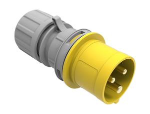 CEE Straight Plug 16A 110V 3 Pin IP44 | BC1-1303-2011