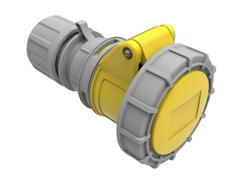 CEE Straight Socket 16A 110V 3 Pin IP67 | BC1-1303-7312