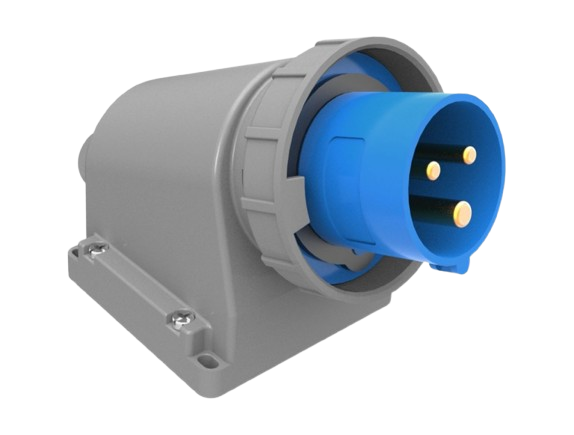 CEE Surface Mounted Plug 16A 220V 3 Pin IP67 | BC1-1403-7236