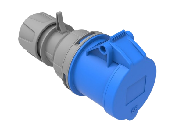 CEE Straight Socket 32A 220V 3 Pin IP44 | BC1-3403-2312