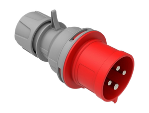 CEE Straight Plug 32A 415V 4 Pin IP44 | BC1-3504-2011
