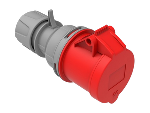 CEE Straight Socket 32A 415V 4 Pin IP44 | BC1-3504-2312