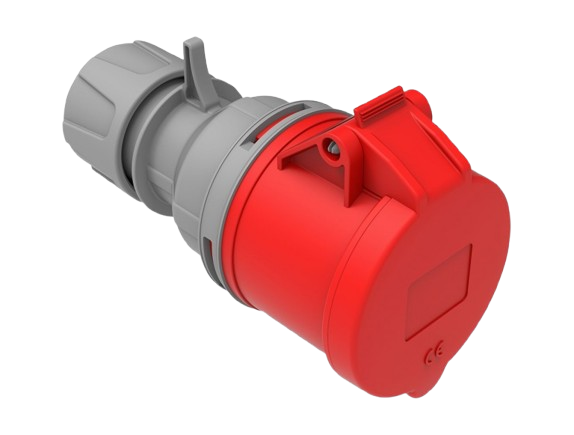 CEE Straight Socket 32A 415V 5 Pin IP44 | BC1-3505-2312