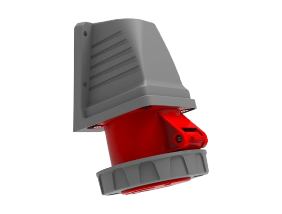 CEE 90° Angled Surface Mounted Socket 32A 415V 5 Pin IP67 | BC1-3505-7535