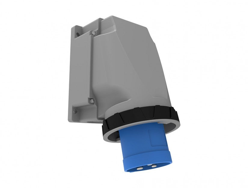 CEE Surface Mounted Plug 63A 220V 3 Pin IP67 | BC1-4403-7236