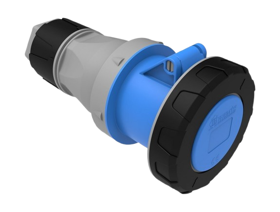 CEE Straight Socket 63A 220V 3 Pin IP67 | BC1-4403-7312
