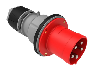 CEE Straight Plug with Pilot 63A 415V 5 Pin IP44 | BC3-4505-2011