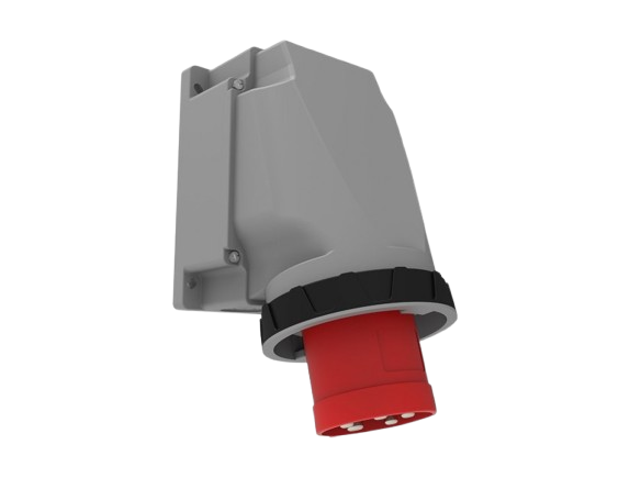 CEE Surface Mounted Plug 63A 415V 5 Pin IP67 | BC3-4505-7236